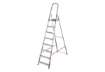 Immagine di Scala in alluminio Scalamìa rinforzata Gierre 8 gradini - 0.53x1.41xH.2.23 m AL180