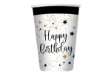 Immagine di Bicchiere Happy Birthday - 200 ml - carta - Big Party - conf. 8 pezzi