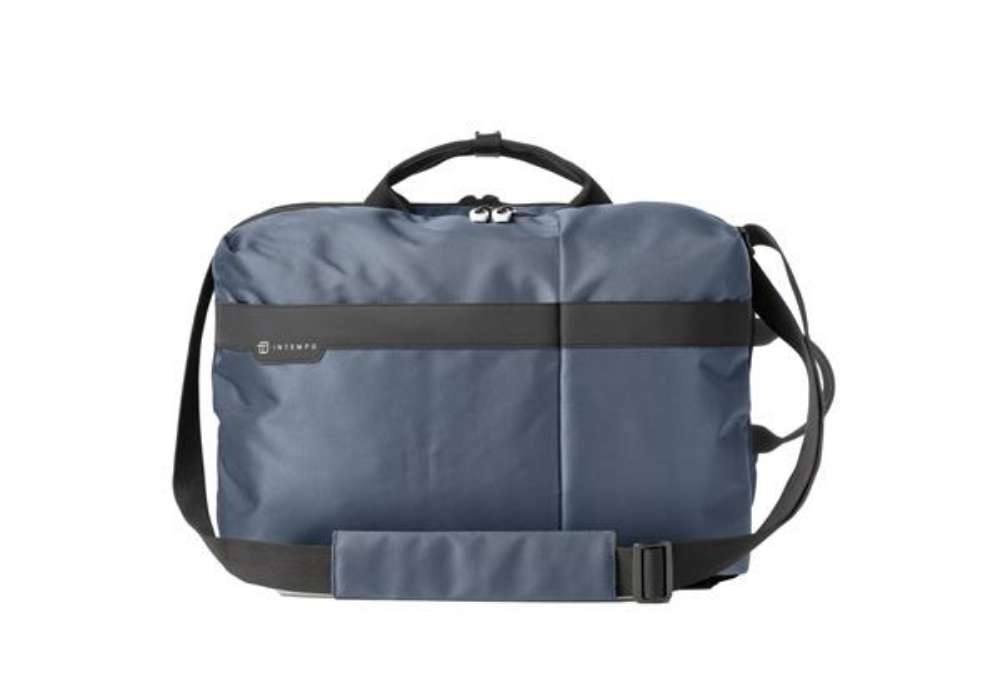 Immagine di Borsa Big-Bag Job - 43 x 33 x 16 cm - tessuto tecnico - blu - In Tempo