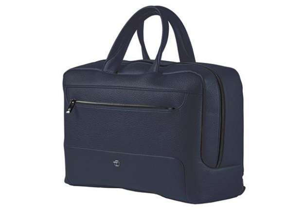 Immagine di Borsa zainabile bi-bag Gate Trended - 42 x 28 x 14 cm - ecopelle - blu - In Tempo