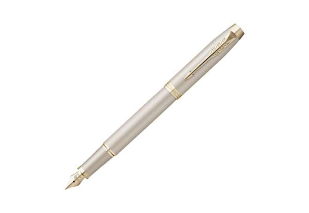 Immagine di Penna stilografica IM Monochrome - punta M - champagne - Parker