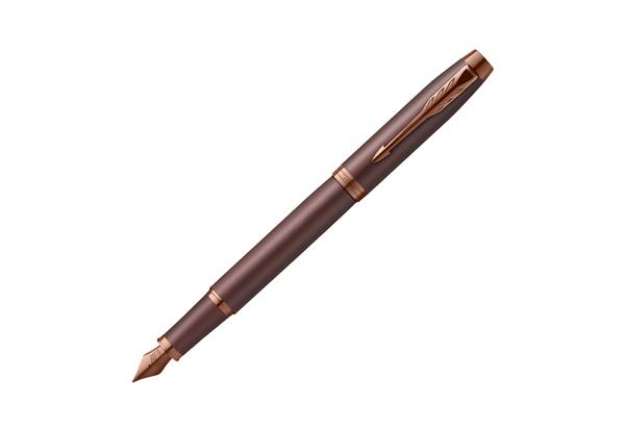 Immagine di Penna stilografica IM Monochrome - punta M - burgundy - Parker