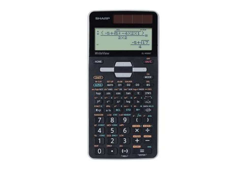 Immagine di Sharp - Calcolatrice Scientifica EL-W506T - Argento - ELW506TBSL