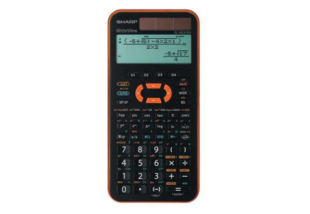 Immagine di Sharp - Calcolatrice Scientifica EL-W531XG - Arancione - ELW531XGYR