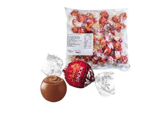 Immagine di Busta Lindor - cioccolato al latte - 1 kg - Lindt