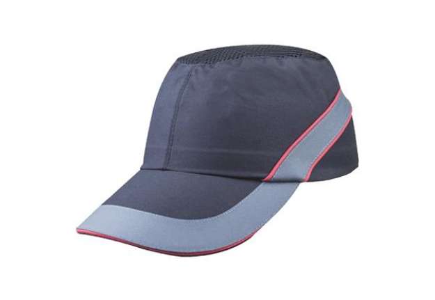 Immagine di Caschetto antiurto AirColtan COLTAAINOLG - tipo baseball - taglia unica - nero/rosso - Deltaplus