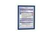 Immagine di Cornice espositiva Durable Duraframe® A4 236x323 blu conf. 10 pz - 4882-07