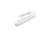 Immagine di Multipresa con interruttore 16A - cavo 1,5 m - bianco e grigio Aigostar a 6 vie P40 - 281816