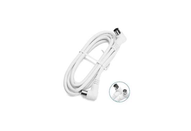 Immagine di Cavo TV 1,5 m Aigostar bianco  211325
