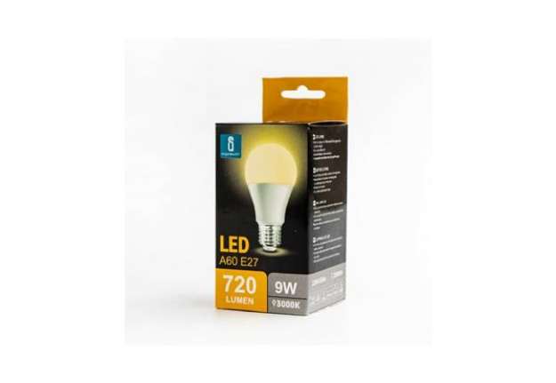 Immagine di Lampadina LED A60 E27 9W - 840 lumen Aigostar luce calda B10105MQJ
