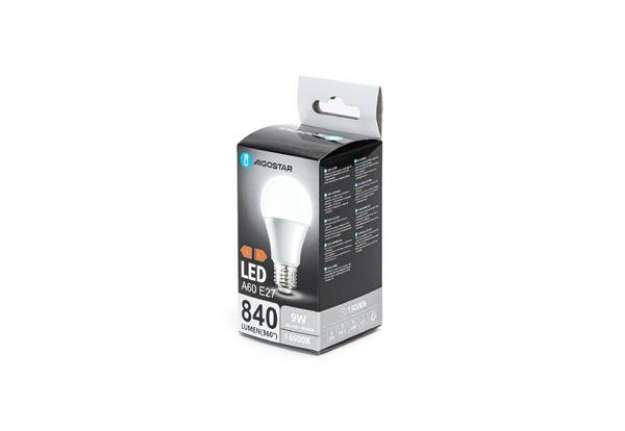 Immagine di Lampadina LED A60 E27 9W - 840 lumen Aigostar luce fredda B10105MQH