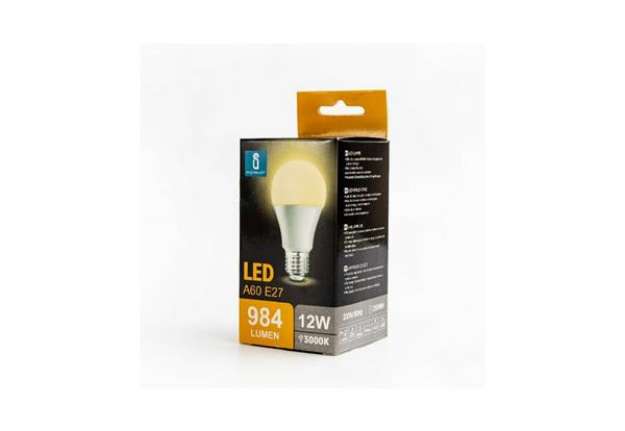 Immagine di Lampadina LED A60 E27 12W - 1170 lumen Aigostar luce calda B10105MQE