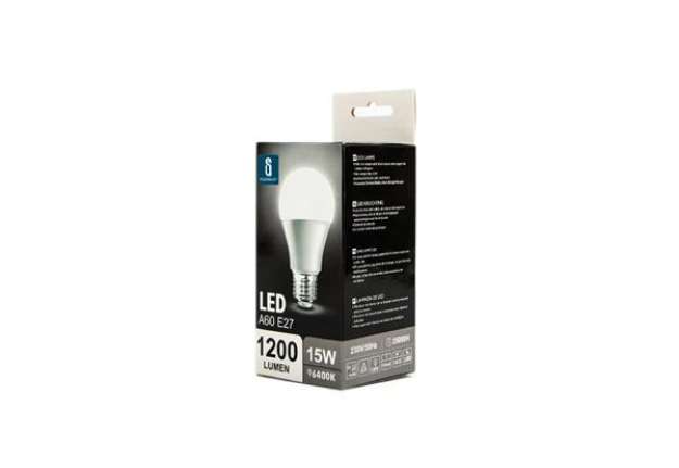 Immagine di Lampadina LED A60 E27 15W - 1500 lumen Aigostar luce fredda B10105MQB