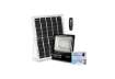 Immagine di Faretto a LED da esterno con pannello solare nero Aigostar 100 W B10202H5O