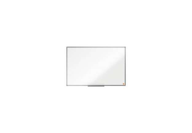 Immagine di Lavagna bianca magnetica in acciaio laccato Nobo Essence 90x60 cm 1905210