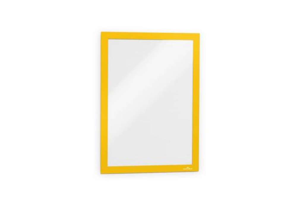 Immagine di Cornice espositiva Durable DURAFRAME® formato A4 - conf. 2 pz - giallo - 4872-04