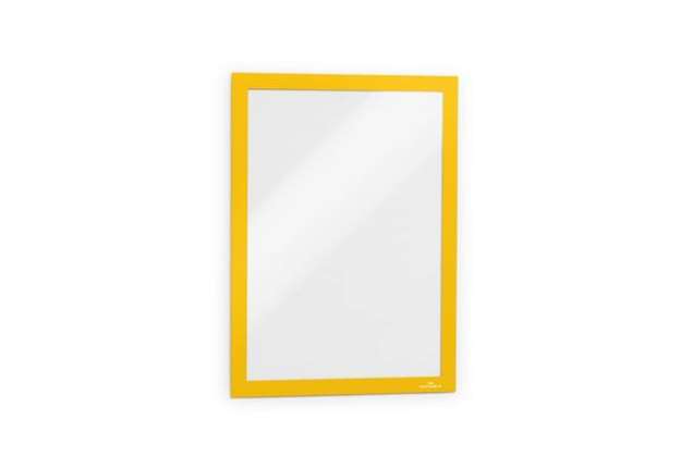 Immagine di Cornice espositiva Durable DURAFRAME® formato A4 - conf. 2 pz - giallo - 4872-04