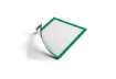 Immagine di Cornice espositiva Durable DURAFRAME® MAGNETIC in PPL formato A4 in conf. 5 pz verde - 4869-05