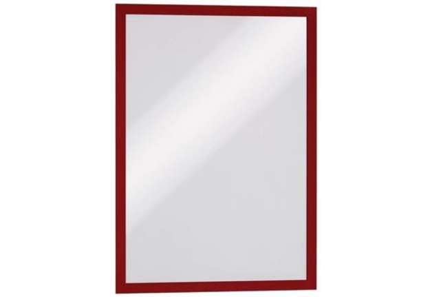 Immagine di Cornice espositiva Durable DURAFRAME® formato A3 rosso in conf. 6 pz - 4883-03