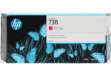 Immagine di Hp originale - Cartuccia DesignJet Ink 738 - Magenta - 676M7A - 300ml