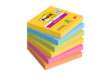 Immagine di Blocco foglietti Post-it Super Sticky Carnival - 76 x 76 mm - 90 fogli - Post-it - conf. 6 blocchi