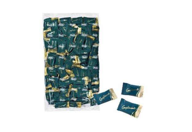 Immagine di Cioccolatini Complimets - cioccolato al latte - busta 1 kg - Zaini - conf. 260 pezzi