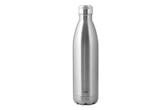 Immagine di Borraccia termica - 750 ml - acciaio - colore naturale