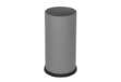 Immagine di Portaombrelli Steel - con vaschetta interna - diametro 24 cm - H 49 cm - 22 L - acciaio - grigio - S