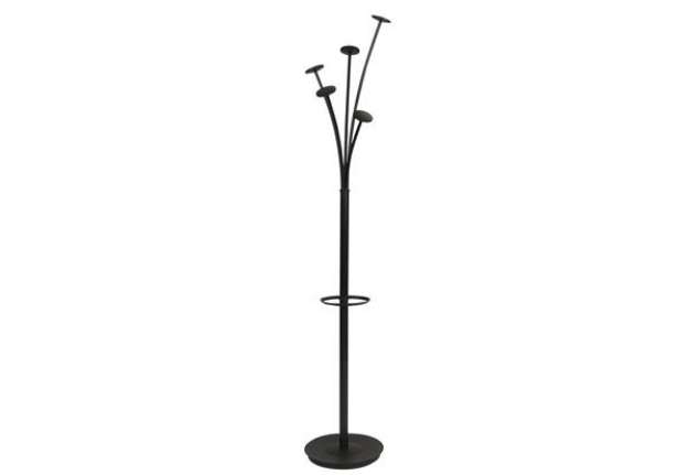 Immagine di Appendiabiti a 5 posti Festival - 175cm - nero - Alba