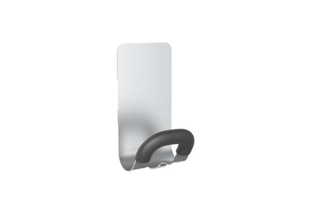 Immagine di Appendiabiti magnetico - 7,4 x 6,8 x 14,3 cm - 1 posto - acciaio/ABS - Alba