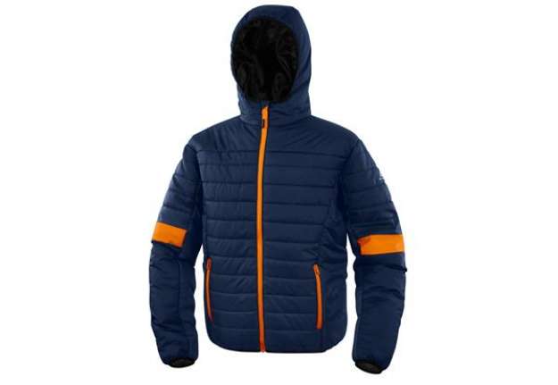 Immagine di Piumino imbottito Bloom - taglia XL - PE - blu/arancio - Deltaplus
