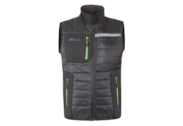 Immagine di Gilet Wall - taglia L - PL - grigio/verde - U-Power