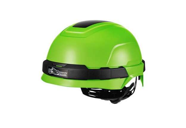 Immagine di Casco protettivo Antares  - regolabile - verde fluo - U-Power