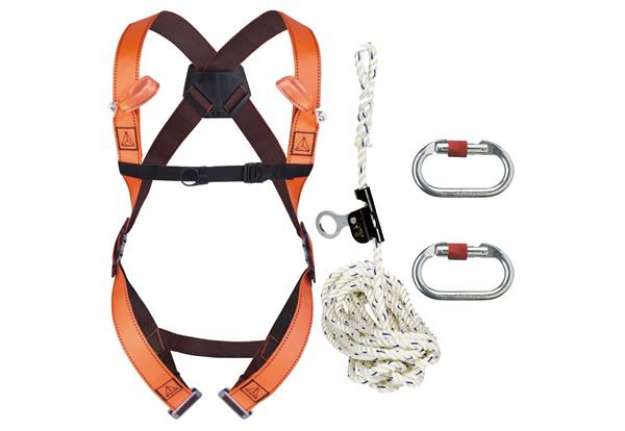 Immagine di Kit anticaduta ELARA 170 - per lavori in copertura - taglia S/M/L - Deltaplus