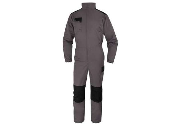 Immagine di Tuta da lavoro M1CO2 - taglia XL - twill/poliestere/cotone - grigio - Deltaplus