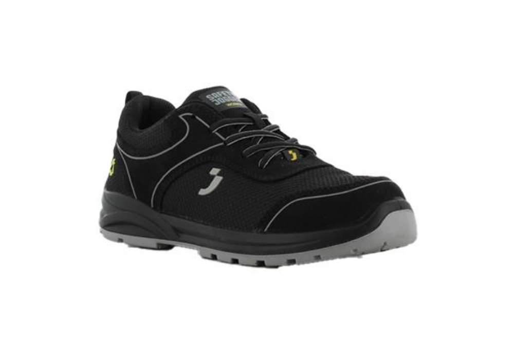 Immagine di Calzatura bassa da lavoro Ecocador S1P LOW - numero 40 - maglia/microfibra riciclata - nero - Safety