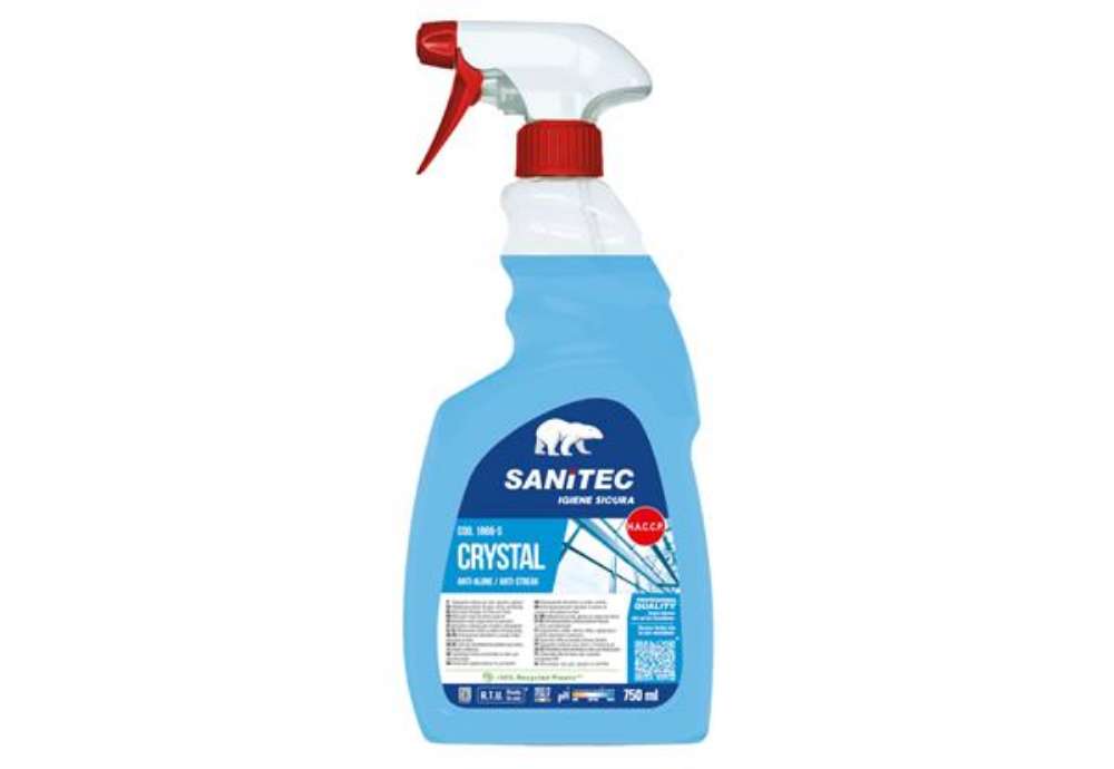 Immagine di Detergente multiuso Crystal Vetri - antialone - 750 ml - Sanitec