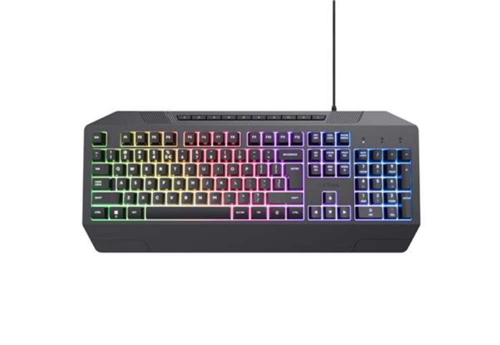 Immagine di Tastiera da gaming illuminata GXT 836 EVOCX - Trust