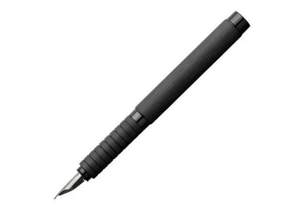 Immagine di Penna stilografica Essentio - punta M - fusto nero - Faber-Castell