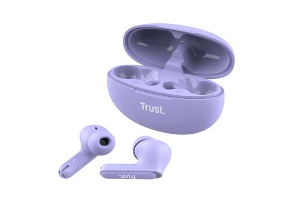 Immagine di Cuffie bluetooth wireless YAVI - viola- Trust