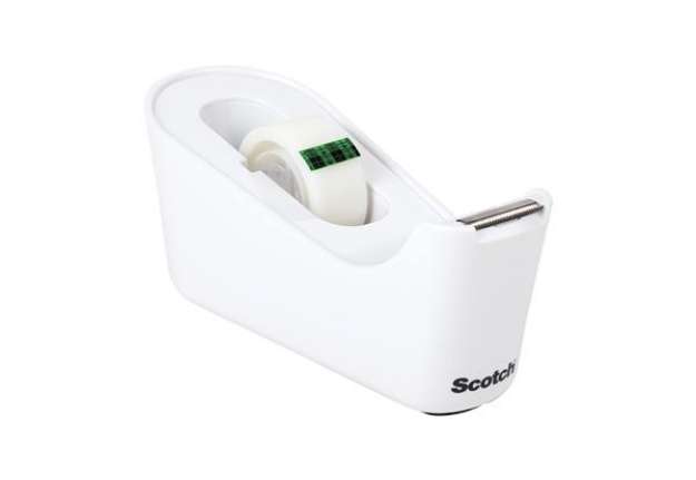 Immagine di Dispenser da tavolo Magic C 18 - 1,9 cm x 33 m - 1 rotolo - bianco - Scotch