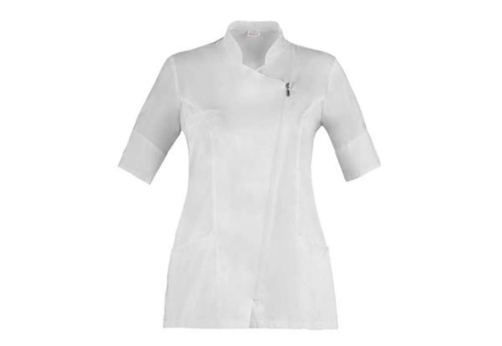 Immagine di Casacca Carmen - da donna - manica corta - taglia L - bianco - Giblor's
