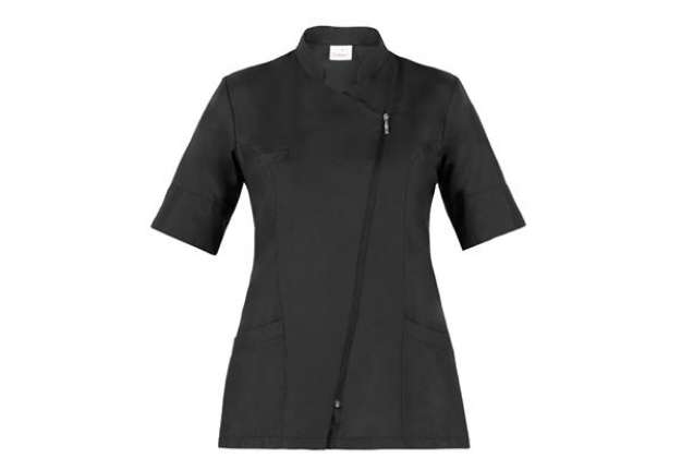 Immagine di Casacca Carmen - da donna - manica corta - taglia M - nero - Giblor's