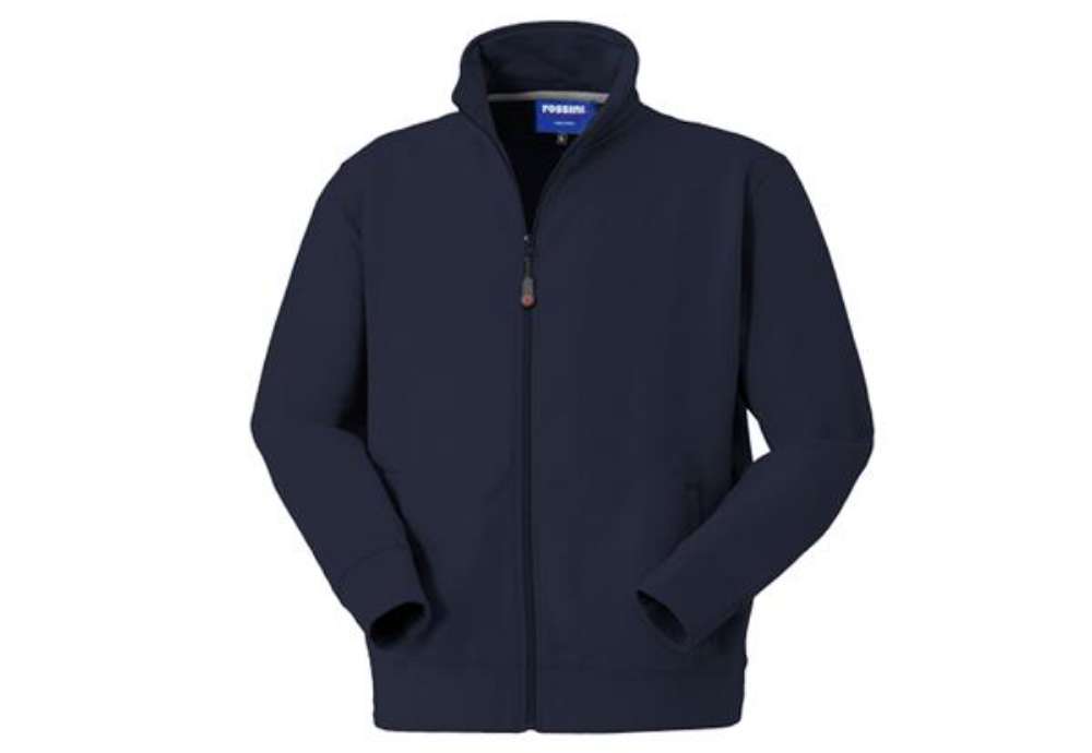 Immagine di Felpa Canberra - taglia L - cotone/PE - blu - Rossini