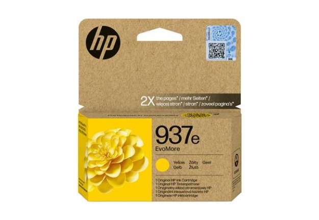 Immagine di Hp - Cartuccia ink originale - 937e - Giallo  - 4S6W8NE - 1.650 pag