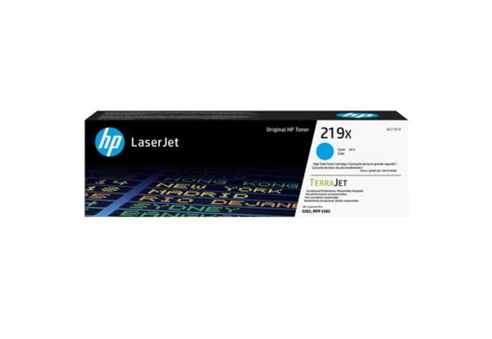Immagine di Hp - Toner originale - 219X - Ciano - W2191X - 2.500 pag