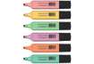 Immagine di Evidenziatori Pastel Q-Connect 1,5-5 mm assortiti conf. 6 pezzi - KF17963