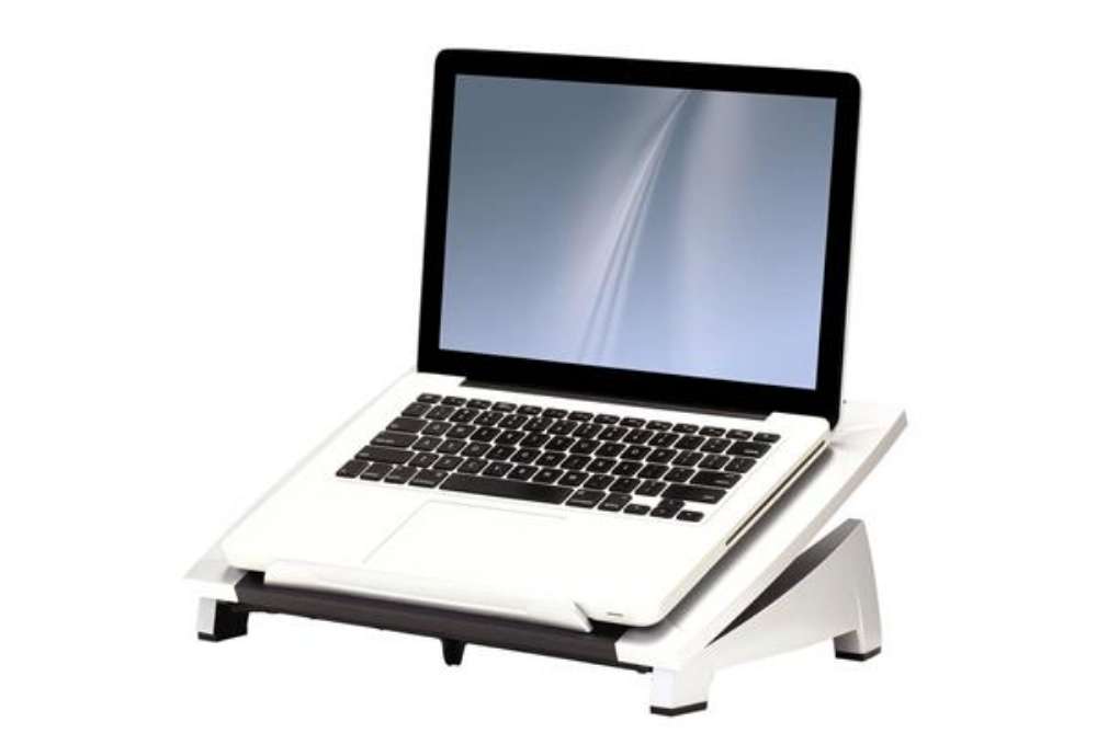 Immagine di Supporto FELLOWES laptop Office Suites plastica nero/argento 16,5x38,4x28,9 cm 8032001