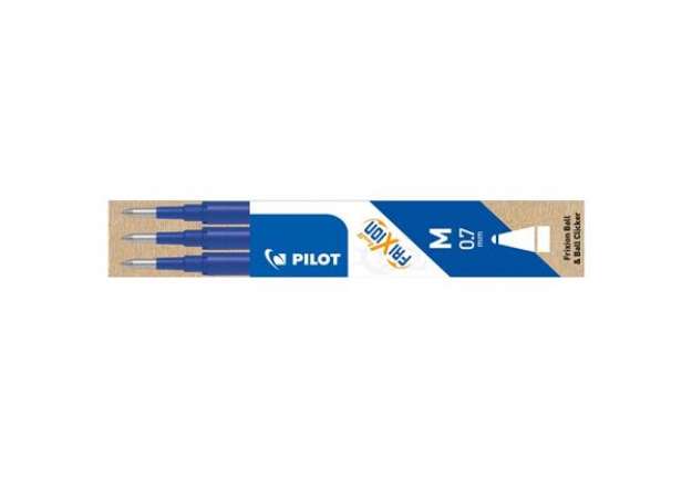 Immagine di Refill penne a sfera Pilot Frixion Ball e Clicker 0,7 mm blu Set 3 pezzi - 006657