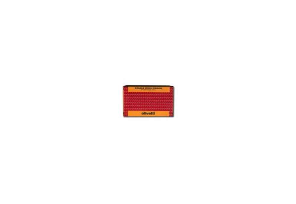 Immagine di Nastro 2605/3NR Olivetti nero-rosso  80406